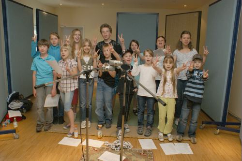 Kidz of Horst Die Kidz of Horst im Tonstudio