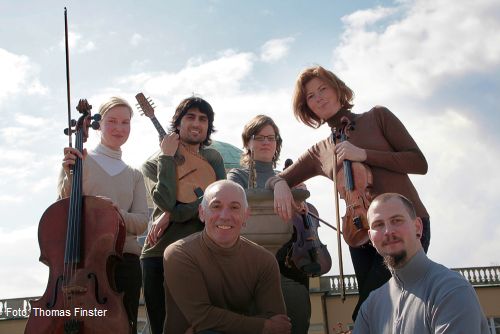 Nora Matthies, Alon Sariel, Mikael Honesseau, Magda Helpa, Lenka Župková und Sebastian Wendt (v.l. / Foto: Thomas Finster)