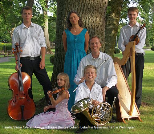 Konzert mit der Familie Simko